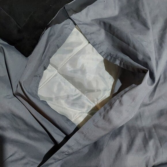 Martex Pillow Cover And Bed Skirt Gray 2 Piece Pillow Sham Set Stylish and Soft - Picture 7 of 16